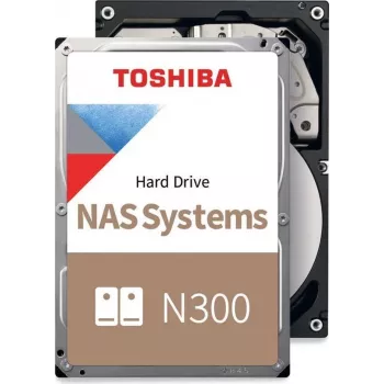 Toshiba N300 NAS-kõvaketas 14TB Bulk 3.5 SATA 7200 RPM 512MB CMR