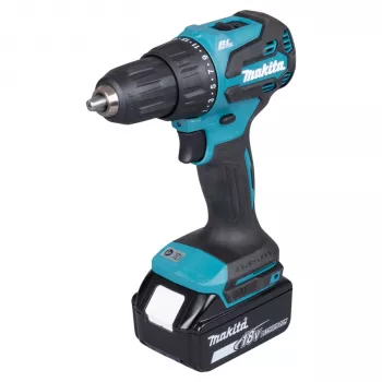 Makita DHP490TJX9 18V harjata löökpuur-kruvikeeraja komplekt 2x 5.0Ah akuga, laadija ja MAKPAC kohvriga