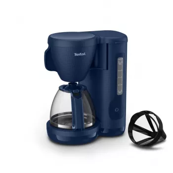 TEFAL CM2M1410 Morning tilkkahvikeitin must & roostevaba teras 1000W 1.25L 10-15 tassi