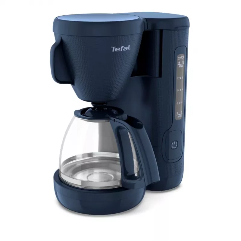 TEFAL CM2M1410 Morning tilkkahvikeitin must & roostevaba teras 1000W 1.25L 10-15 tassi