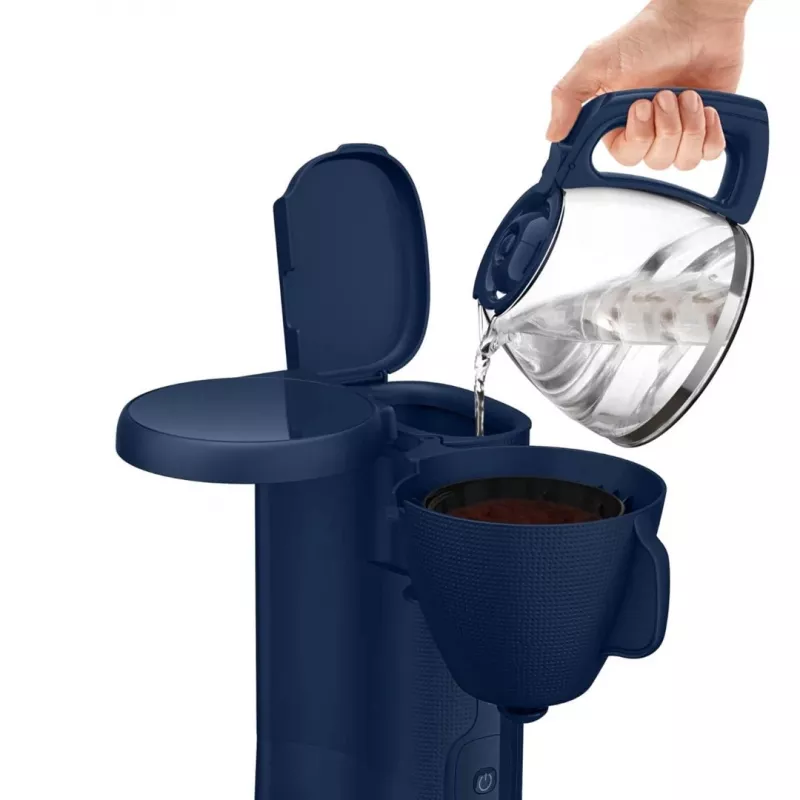 TEFAL CM2M1410 Morning tilkkahvikeitin must & roostevaba teras 1000W 1.25L 10-15 tassi