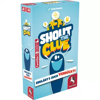 PEGASUS Shout the Clue Party Game