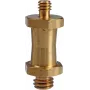 Manfrotto 037 Pööratav kaamera kruviadapter 1/4 inch-20 kuni 3/8 inch-16, nikeldatud messing
