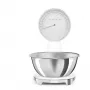Smeg KSF01WHWW 50ndate stiilis mehaaniline köögikaal roostevabast terasest kausiga, 5 kg kandevõime, valge