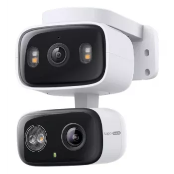 TP-Link Tapo C246D 2K QHD Pan/Tilt turvakaamera Starlight värvilise öövaatlusega, inimese/lemmiklooma/sõiduki tuvastus, kahesuunaline heli, microSD kuni 512GB, töötab Alexaga ja Google Assistantiga
