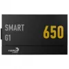 AeroCool Smart G1 80 PLUS Gold toiteplokk, PCIe 5.1, ATX 3.1 - 650 W, must