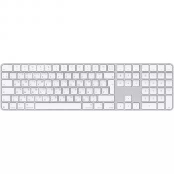 Apple Magic Keyboard Touch ID ja numbriklaviatuuriga, vene paigutus, valged klahvid (MXK73RS/A)