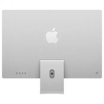 Apple iMac 24 inch Hõbedane M4 10-tuumaline CPU 10-tuumaline GPU 24GB RAM 512GB SSD Gigabit Ethernet Saksa klaviatuur