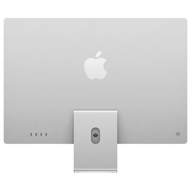Apple iMac 24 inch Hõbedane M4 10-tuumaline CPU 10-tuumaline GPU 24GB RAM 512GB SSD Gigabit Ethernet Saksa klaviatuur