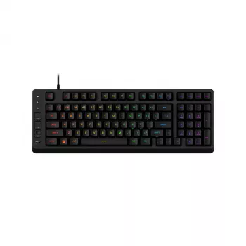 HP HyperX Eve 1800 mehaaniline mänguklaviatuur - 60% kompaktne, HyperX Red lülitid, RGB, 1000 Hz