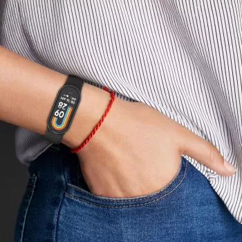 TECH-PROTECT ICONBAND Silikoonist asendusrihm Xiaomi Smart Band 8 / 8 NFC jaoks, beež