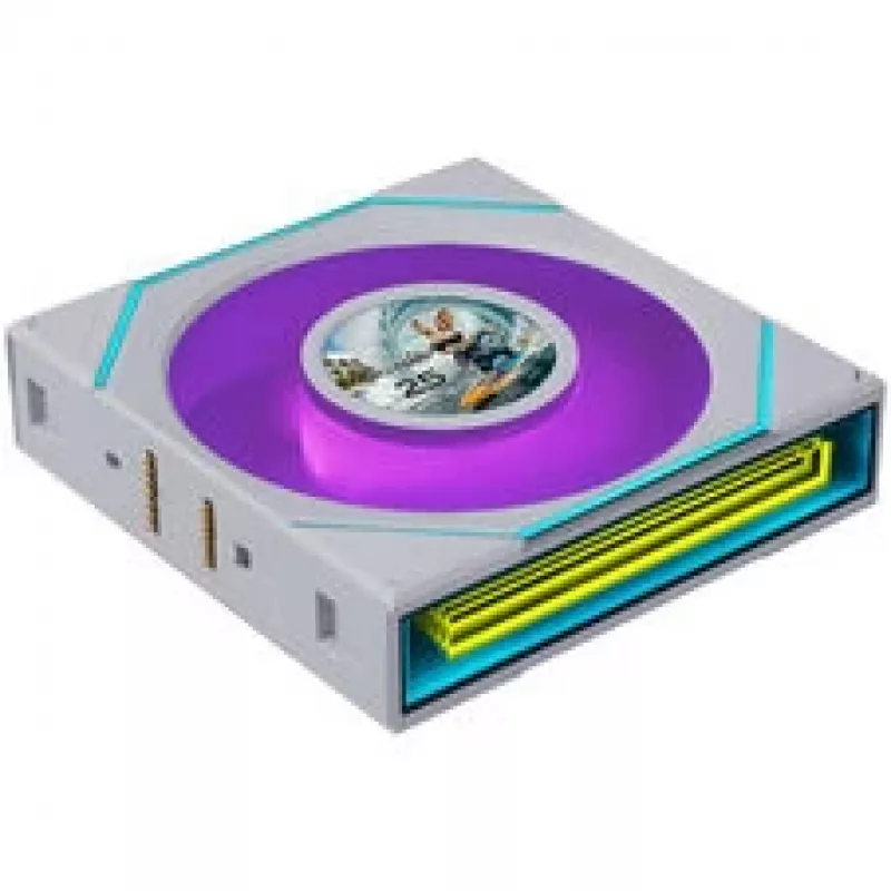 Lian Li UNI FAN SL-INF 120 FLEX Wireless ARGB Reverse Blade 120 mm ventilaator, 3-pakk, valge