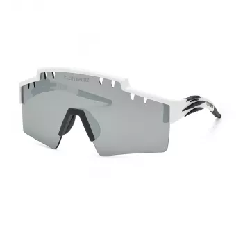 Philipp Plein Sport meeste päikeseprillid SSP001-9905WW - must raam, hallid klaasid, 99mm