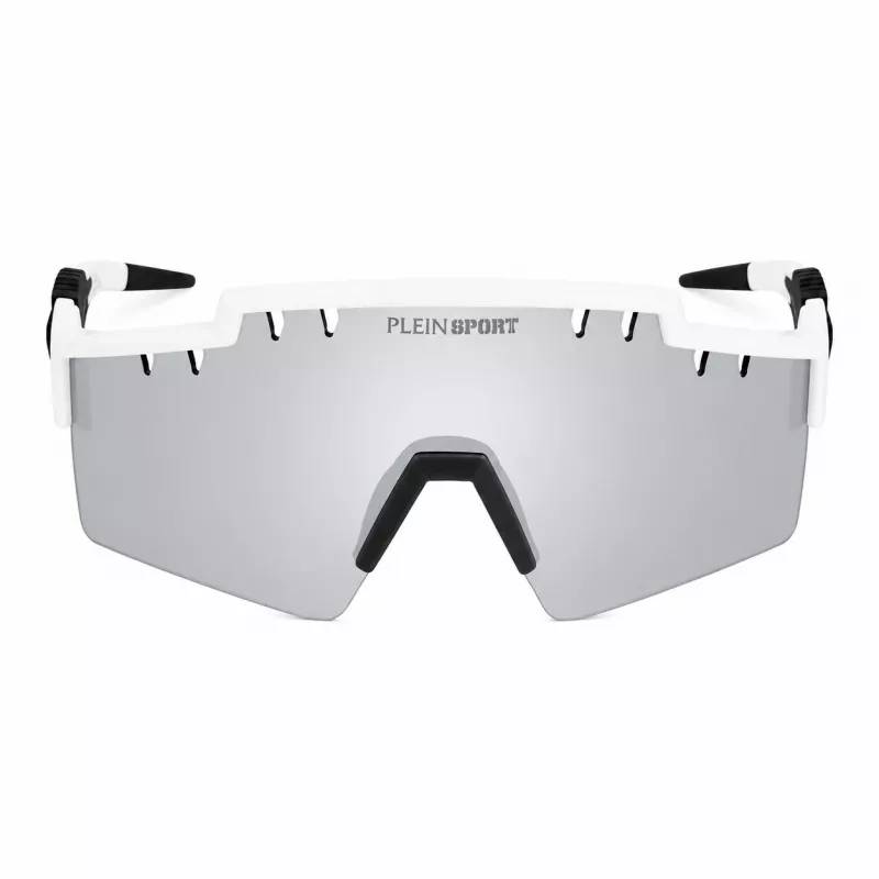Philipp Plein Sport meeste päikeseprillid SSP001-9905WW - must raam, hallid klaasid, 99mm