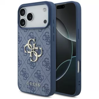 Guess 4G Big Logo kaitseümbris iPhone 17 Pro Max / 18 Pro Max jaoks - sinine