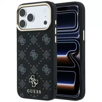 Guess Peony 4G Small Logo MagSafe ümbris Apple iPhone 16 Pro Max / 17 Pro Max jaoks - Must