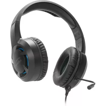 SPEEDLINK SL-450305-BK juhtmega üle-kõrva mängukõrvaklapid mürasummutava mikrofoniga, USB-A, 30mm draiverid, 1,8m kaabel, must