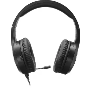 SPEEDLINK SL-450305-BK juhtmega üle-kõrva mängukõrvaklapid mürasummutava mikrofoniga, USB-A, 30mm draiverid, 1,8m kaabel, must