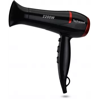 Techwood TSC-2255 Pro juuksekuivati, 2200W, must (TSC-2255)