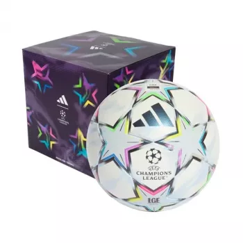 adidas UCL League 26/27 League Stage Box Jalgpall Suurus 5 Valge Sinine Roosa Roheline KE9771