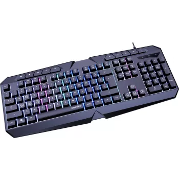 Speedlink Ludicium RGB Rainbow klaviatuur, USA paigutus (SL-670004-BK-US)
