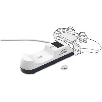 Speedlink Jazz USB mängupuldi laadija PS5 jaoks (SL-460001-WE)