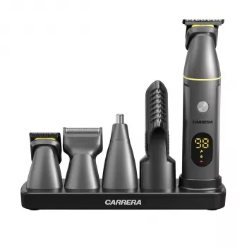 Carrera 34648 Hoolitsuskomplekt – Mitmeotstarbeline trimmer habemele, juustele, kehale, ninale ja kõrvadele