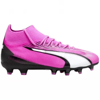 PUMA Ultra Pro FG/AG laste jalgpallisaapad 107769 01 - must/valge/punane - EU 38