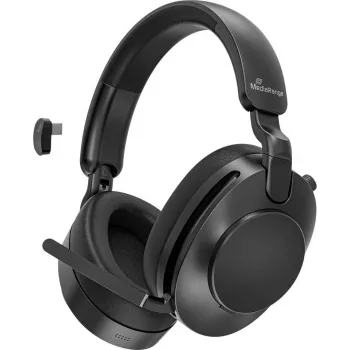 MEDIARANGE MROS308 juhtmevaba kõrvaklapid ümber kõrva, Bluetooth 5.0, 40mm draiverid, kokkupandav disain, must
