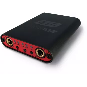 ESI UGM192 USB-C heliliides 192 kHz 24-bitise muundusega, XLR/TRS kombosisend, Hi-Z instrumendisisend, otsene monitooring