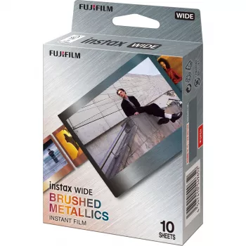 Fujifilm Instax Wide kiirfilm 10 võtet, Brushed Metal