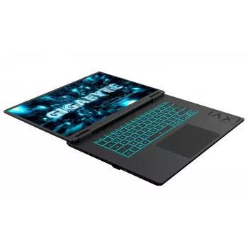 GIGABYTE GAMING A16 PRO DXHG4EECC4SD mängurlik sülearvuti, 16 tolli QHD+ 165Hz, Intel Core 7 240H, 32GB LPDDR5X, 1TB SSD, RTX 5070 Ti 12GB, ilma OS-ita, hall