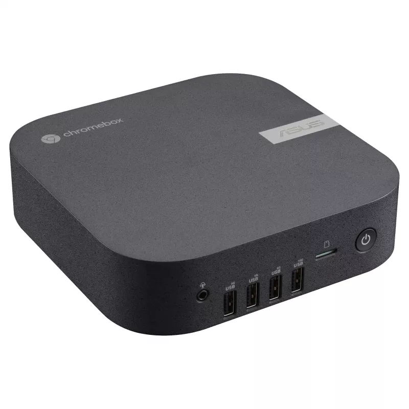 ASUS Chromebox 6a S5007UN Mini arvuti, Intel Core 5 120U, 8GB DDR5, 256GB SSD, ChromeOS, must
