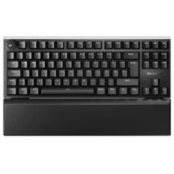 be quiet! Light Mount TKL vaikne taktiilne mehaaniline mänguklaviatuur, RGB taustvalgustusega, tenkeyless, juhtmega, must