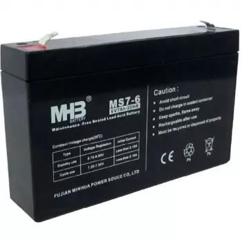PowerWalker MHB MS7-6 12V 7Ah VRLA aku UPS-süsteemidele