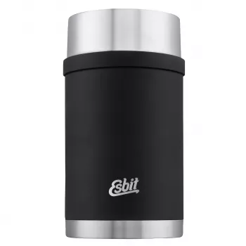 Esbit Sculptor toidupurk 1000 ml must vaakumisoleeritud roostevabast terasest toidukonteiner