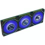 Lian Li UNI FAN SL-INF 120 FLEX LCD Wireless ARGB 3-Pack Must kontrolleriga