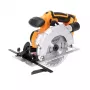 Juhtmeta ketassaag TD8663 18V 165 mm ilma akuta