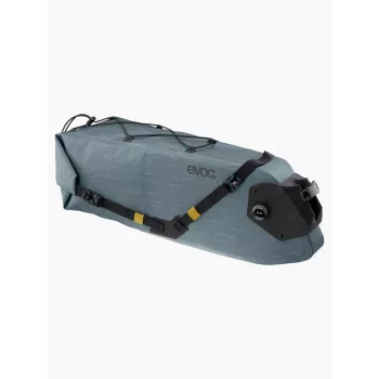 EVOC Seat Pack Boa WP 16 Steel - Veekindel bikepacking sadulakott, 16L