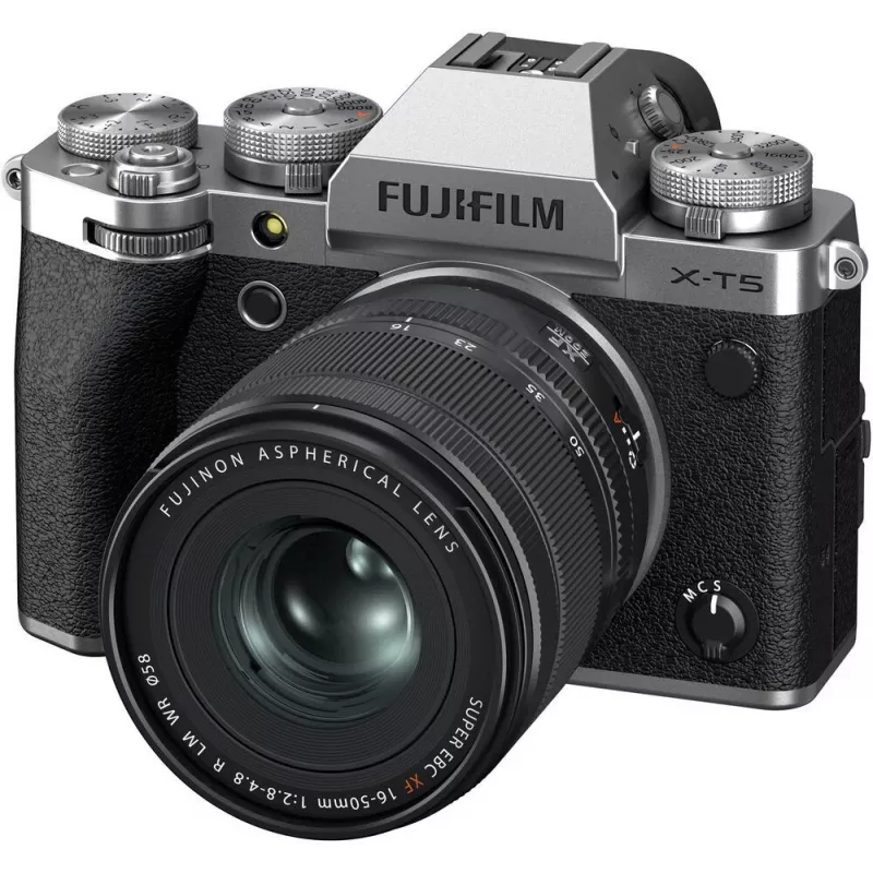 Peegelta süsteemikaamera komplekt Fujifilm X-T5 / XF16-50mm F2.8-4.8 R LM WR, hõbedane (16939461)