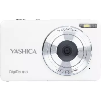 Digikaamera Yashica DigiPix 100, valge (YAS-DG100PP-WH)