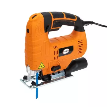 OKKO M1Q-DD20-80 800W tikksaag, reguleeritava käigukiirusega, pendellöögiga, ilma tööriistata saelehe vahetusega, kaldsaagimine 0-45°, tolmueemaldusega