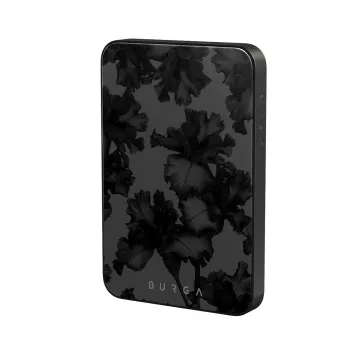 Burga Magnetic 5000 mAh Nocturnal Gunmetal juhtmevaba powerbank