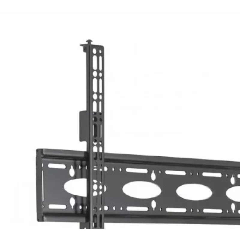 B-TECH AV BT8448-150/BB Ülisuur universaalne lameekraani laekinnitus 1,5 m Ø50 mm vardaga, VESA kuni 1100x700, 130 kg, must