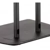 B-TECH AV SYSTEM X - Universaalne madala profiiliga lameekraani põrandaalus (VESA 600 x 400) - 0,75 m Ø50 mm postid