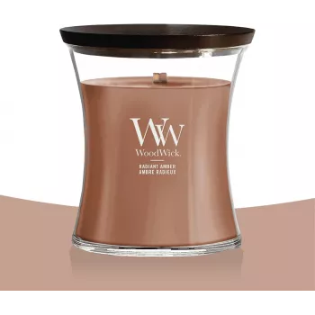 WoodWick Radiant Amber Elipsa lõhnaküünal 453.6g