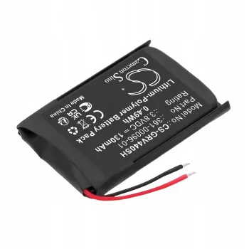Cameron Sino 130mAh asendusaku Garmin Vivoactive 4S (40mm) jaoks - Tüüp 361-00096-01 / CS-GRV440SH