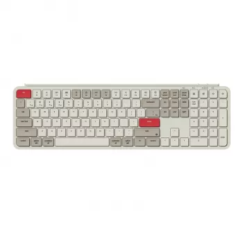 Keychron B6 Pro Ultra-Slim 100% traadita mehaaniline klaviatuur – Retro Red