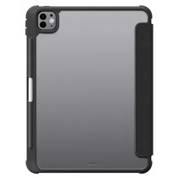 AMAZINGTHING Titan Pro ümbris iPad Pro 11 M5 jaoks, 720° pöörleva alusega ja pliiatsihoidikuga - must