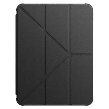 AMAZINGTHING Titan Pro ümbris iPad Pro 11 M5 jaoks, 720° pöörleva alusega ja pliiatsihoidikuga - must